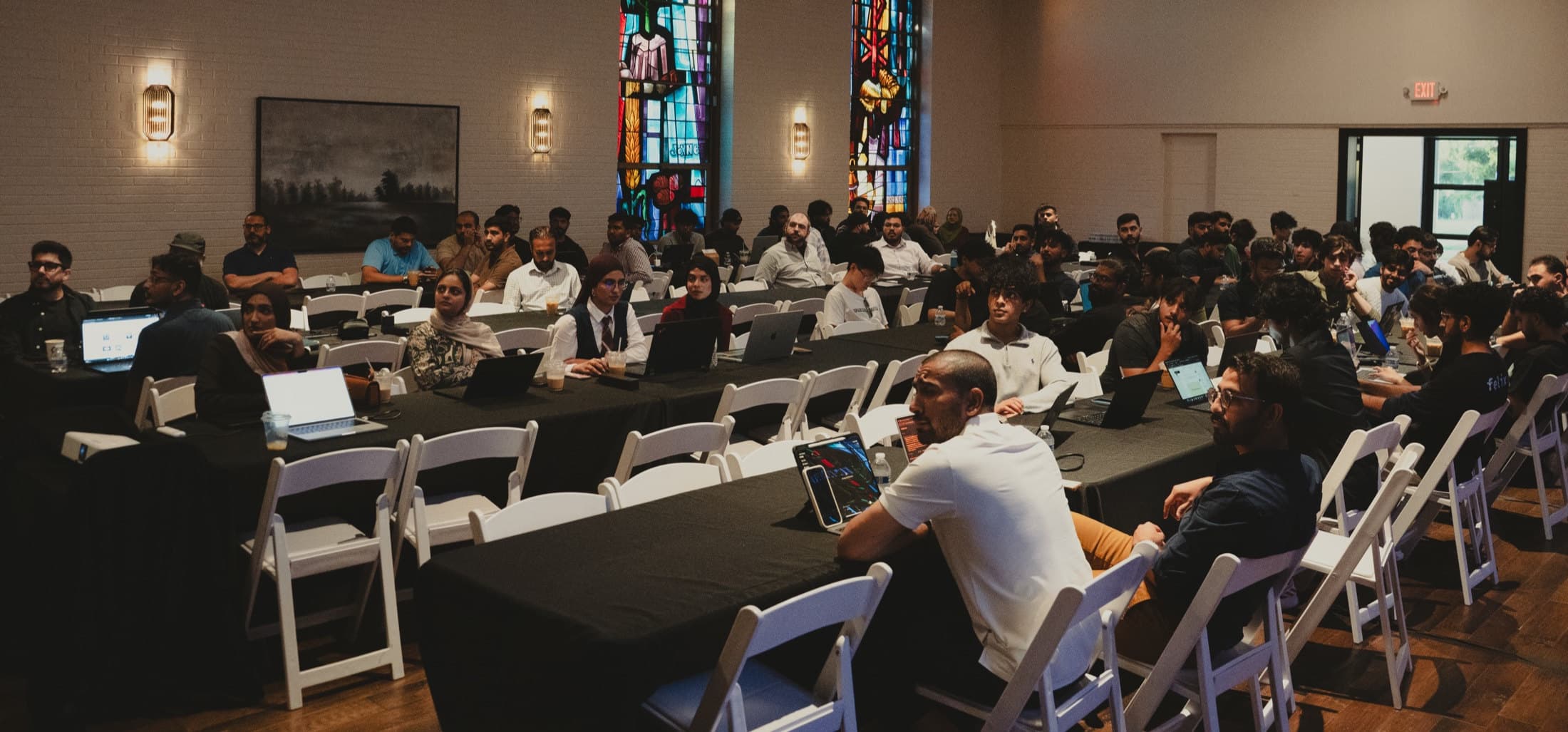 The room during Build Night Vol. 01